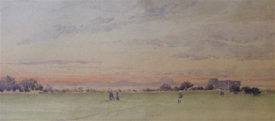 Major General M. Gosset Golf Ground, Bangalore 1896 6.5 x 13.5in.